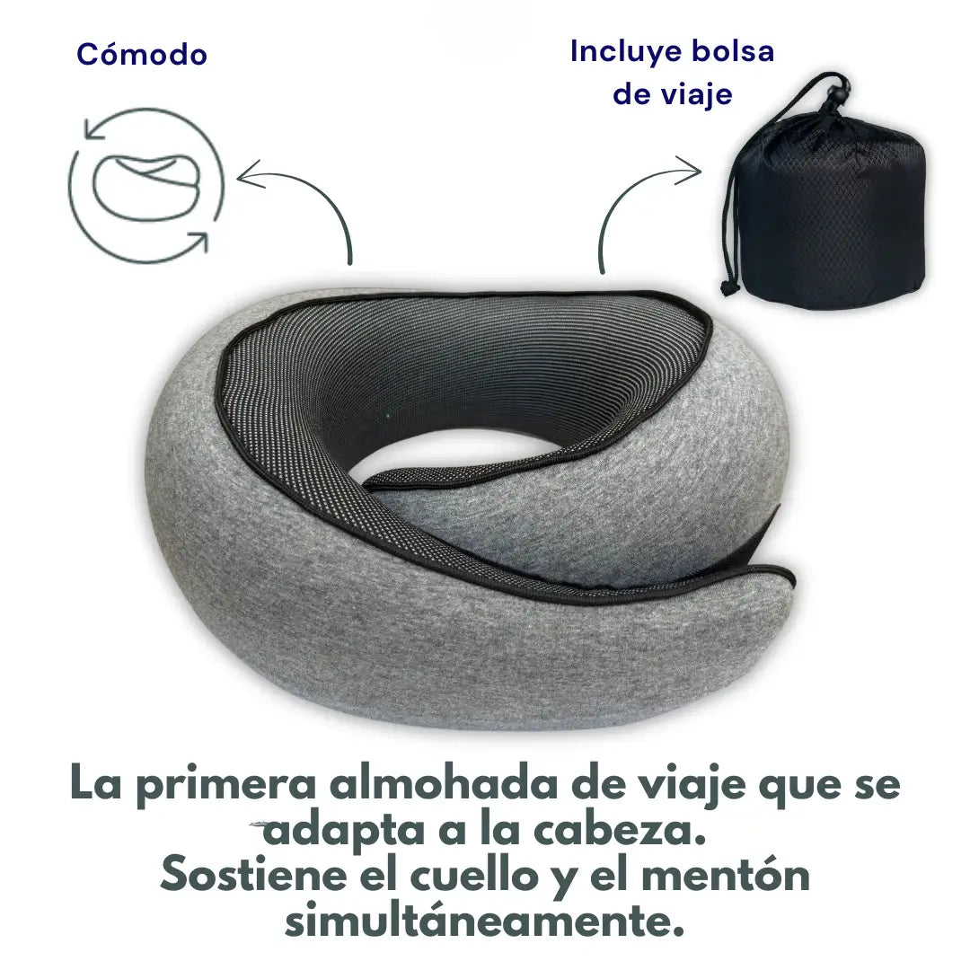 Almohada de viaje - Descansa como en casa, estés donde estés