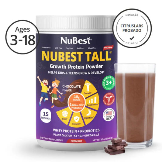 NuBest Tall – Proteína + Crecimiento para niños y adolescentes